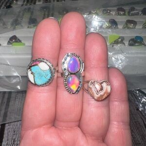 Reserved for @buenrostro74 - 3 Ring Lot